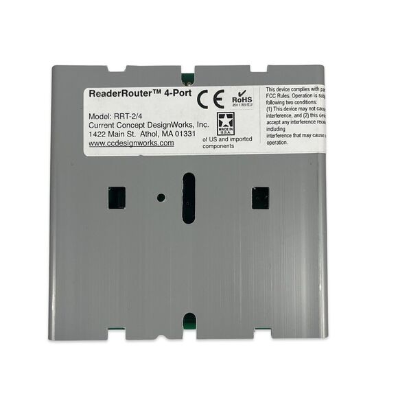 ReaderRouter™ RRT-2/4 4-Port Full Kit Access Control Card Reader Hub Router - Picture 2 of 3